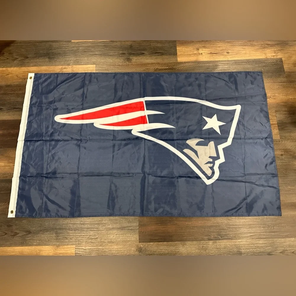 New England Patriots 3x5 Double Sided Banner Flag Nfl Football new